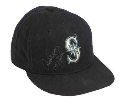 1997 Alex Rodriguez Game Used and Signed Seattle Mariners Cap